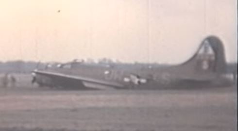 B-17 Belly Landing